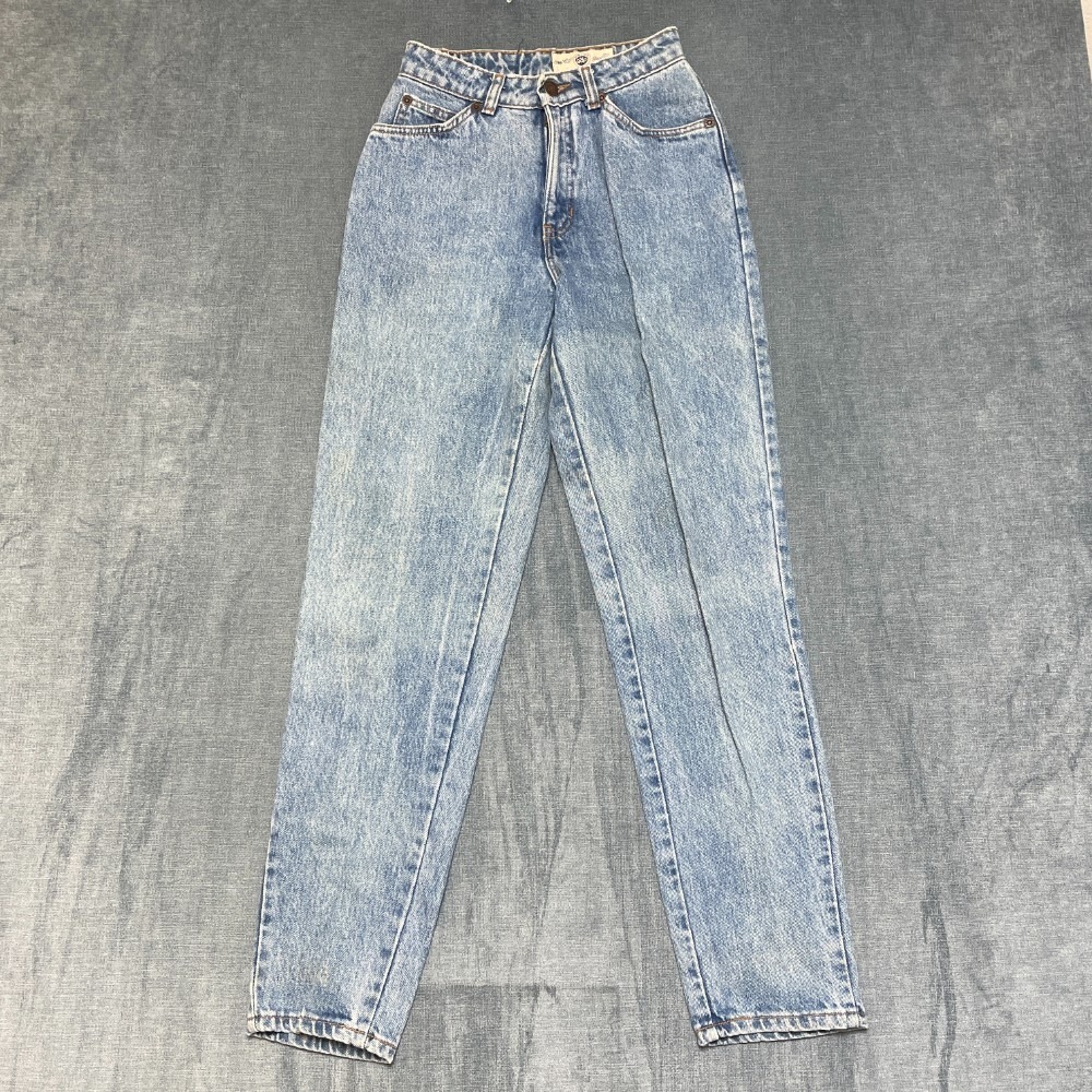 Gap Jeans Womens 24x29 Blue Denim Medium Wash Casual Everyday Wear Tapered Leg
